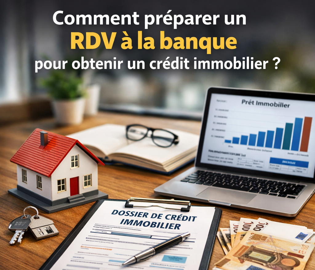 Comment préparer un rdv à la banque pour obtenir un crédit immobilier ?