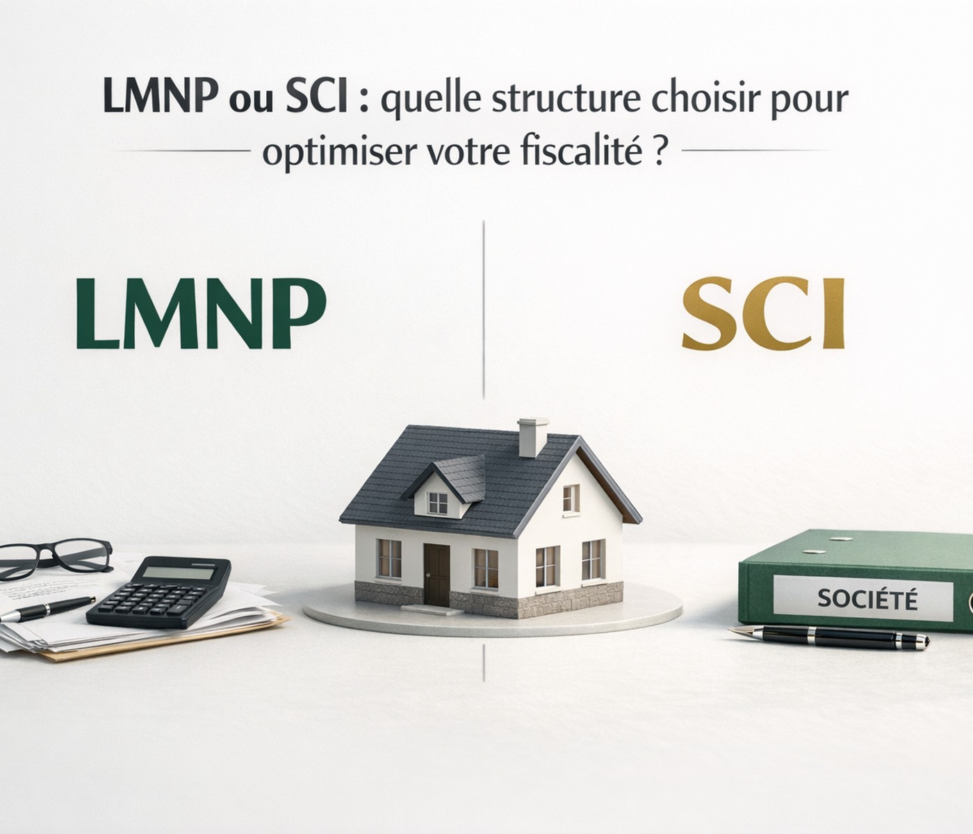 LMNP ou SCI en 2026 : Le Guide Complet pour Choisir la Meilleure Structure (Comparatif & Simulation)