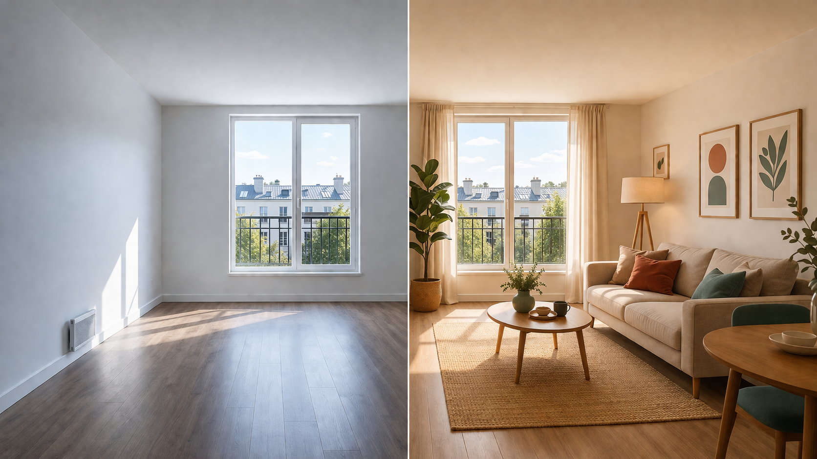 Location meublée ou nue : comparatif visuel des deux modes de location en 2026